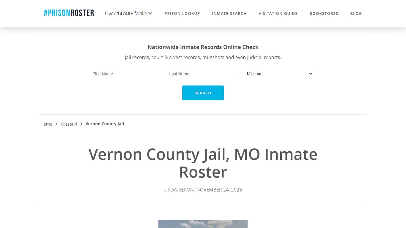 Vernon County Jail, MO Inmate Roster - Prisonroster